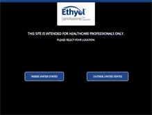 Tablet Screenshot of ethyol.com